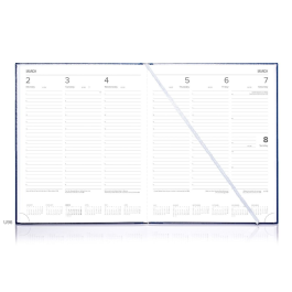 Castelli 2027 Costa Rica Daily Quarto Diary Navy/French Blue