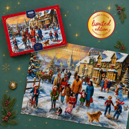 Gibsons A Christmas Wander Limited Edition 1000 Piece Jigsaw Puzzle