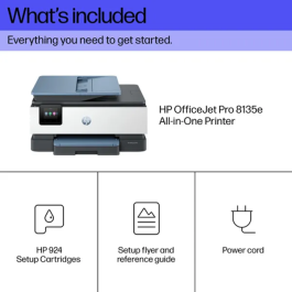 HPOfficeJet Pro 8135e 4-in-1 Wireless Colour Inkjet Printer