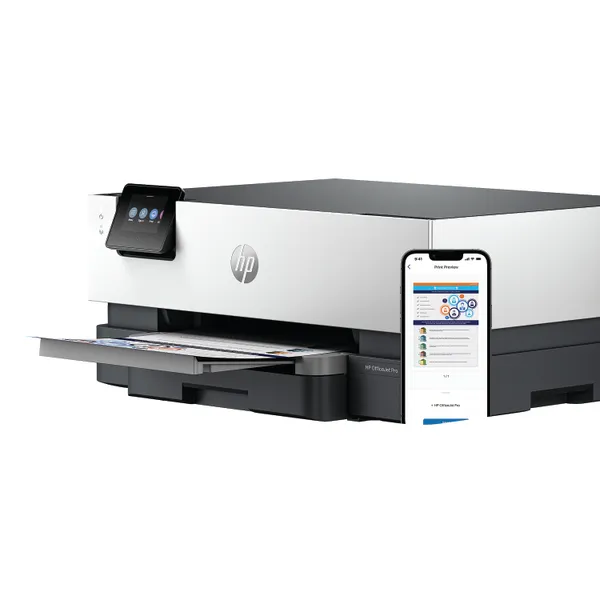 HP OfficeJet Pro 9110b A4 Wireless Colour Inkjet Printer - Image 2