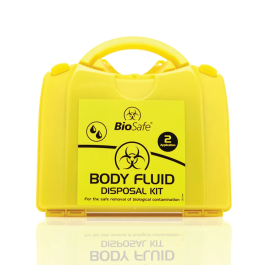 Wallace Cameron Biosafe Body Fluid Clean-Up Kit Yellow