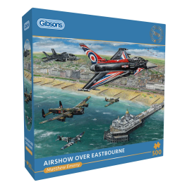 Gibsons Airshow Eastbourne 500 Piece Jigsaw Puzzle