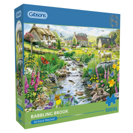 Gibsons Babbling Brook 500 XL Extra Large Piece Jigsaw Puzzle