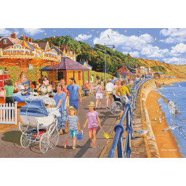 Gibsons Beside the Seaside 4 x 500 Piece Jigsaw Puzzles