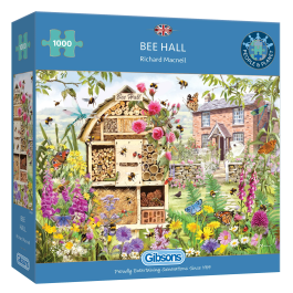 Gibsons Bee Hall 1000 Piece Jigsaw Puzzle