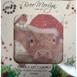 Bree Merryn Sparkle Diamond Art Card Kit Christmas – Maple