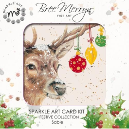 Bree Merryn Sparkle Diamond Art Card Kit Christmas – Sable