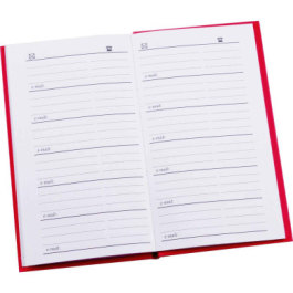 Esposti Slim Address Book – Pink & Sage Green Pk 1