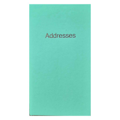 Esposti Slim Address Book - Pink & Sage Green Pk 1 - Image 4