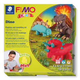 Staedtler Fimo Kids Playtime and Modelling Clay Set – Dino