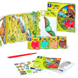 Staedtler Fimo Kids Playtime and Modelling Clay Set – Dino
