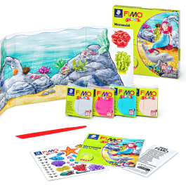 Staedtler Fimo Kids Playtime and Modelling Clay Set – Mermaid