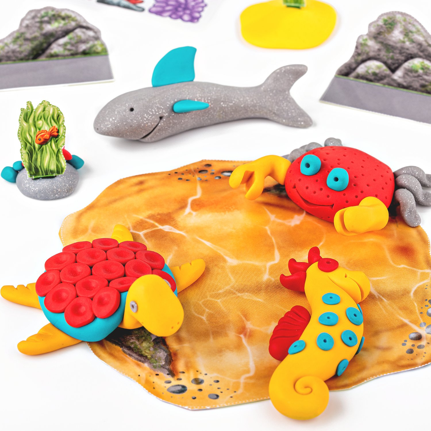Staedtler Fimo Kids Playtime and Modelling Clay Set - Oceanlife - Image 4