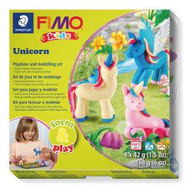 Staedtler Fimo Kids Playtime and Modelling Clay Set – Unicorn