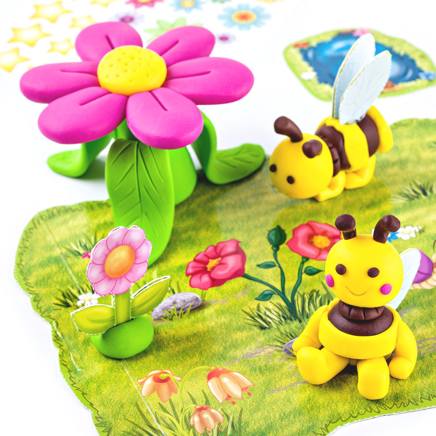 Staedtler Fimo Kids Playtime and Modelling Clay Set - Happy Bees - Image 4