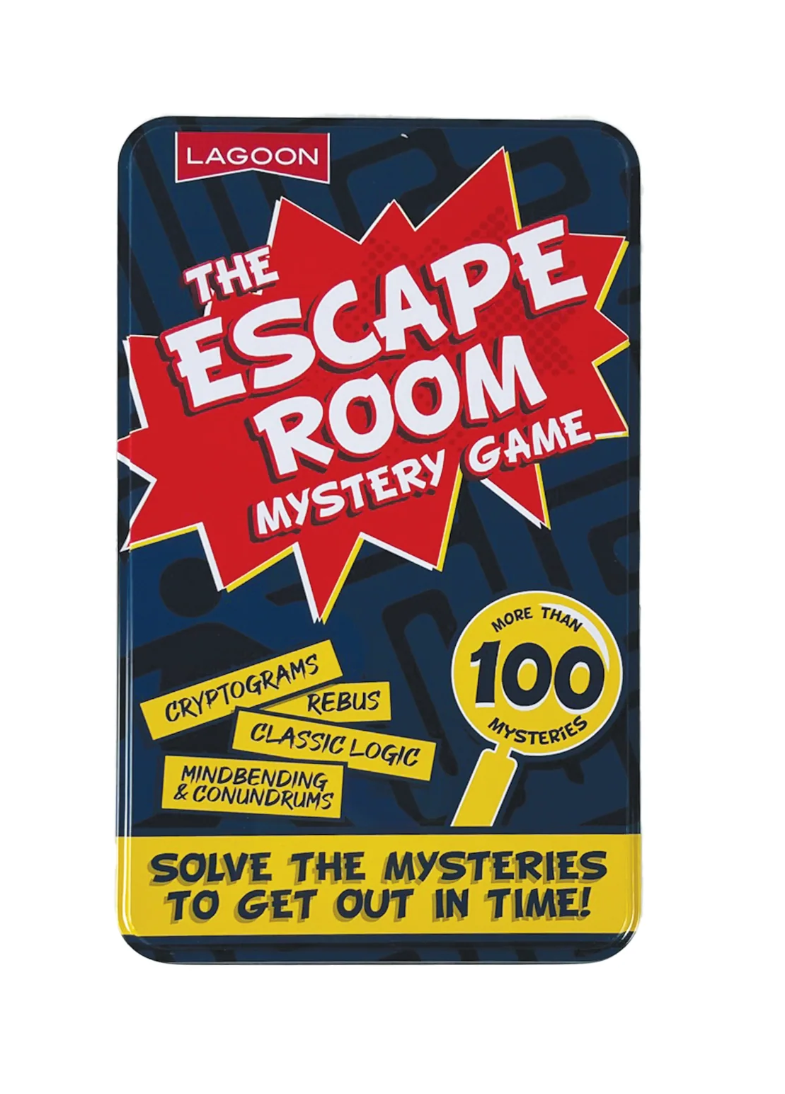 Lagoon Escape Room Mystery Game Tin