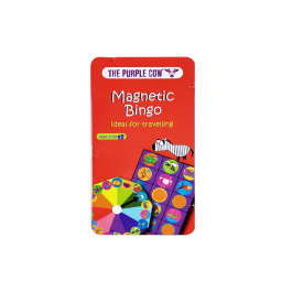 The Purple Cow Animal Bingo Magnetic Travel Game