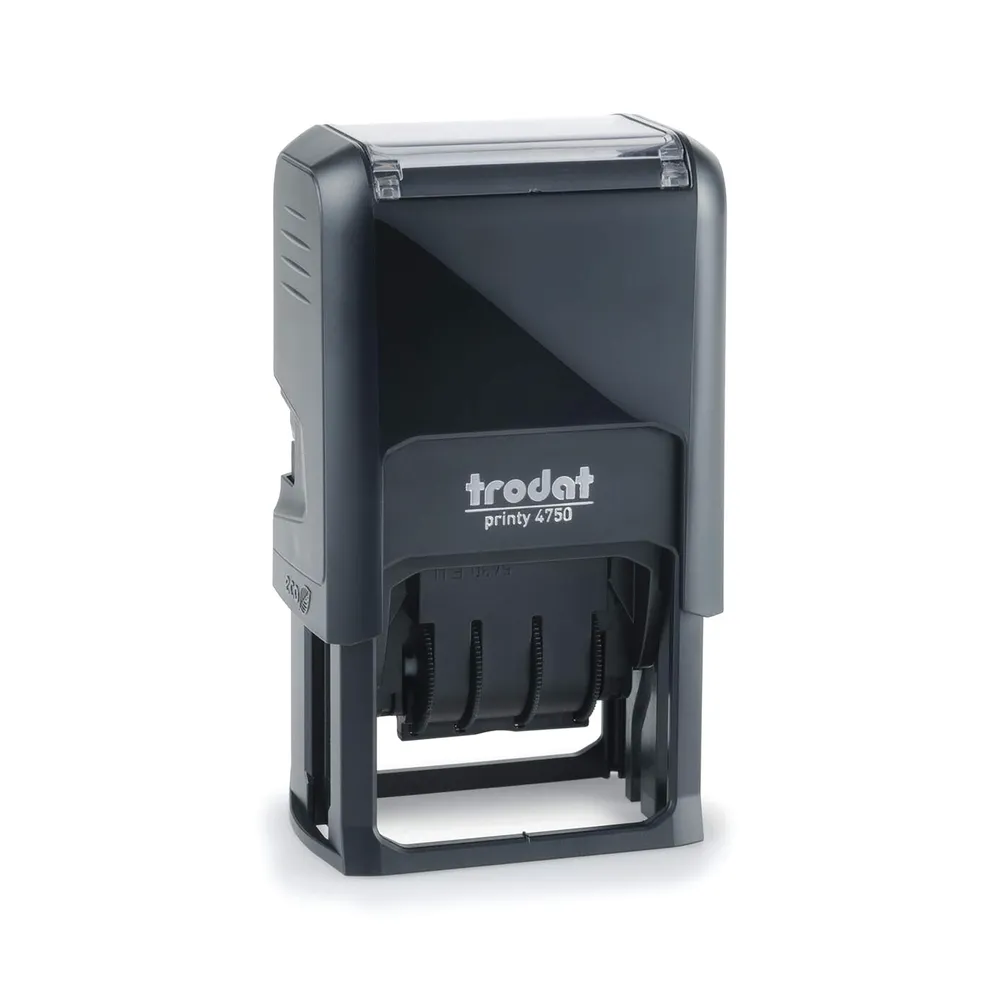 Trodat Printy 4750L2 Dater Stamp - Paid