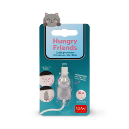 Legami Kitty Cable Protector – Hungry Friends