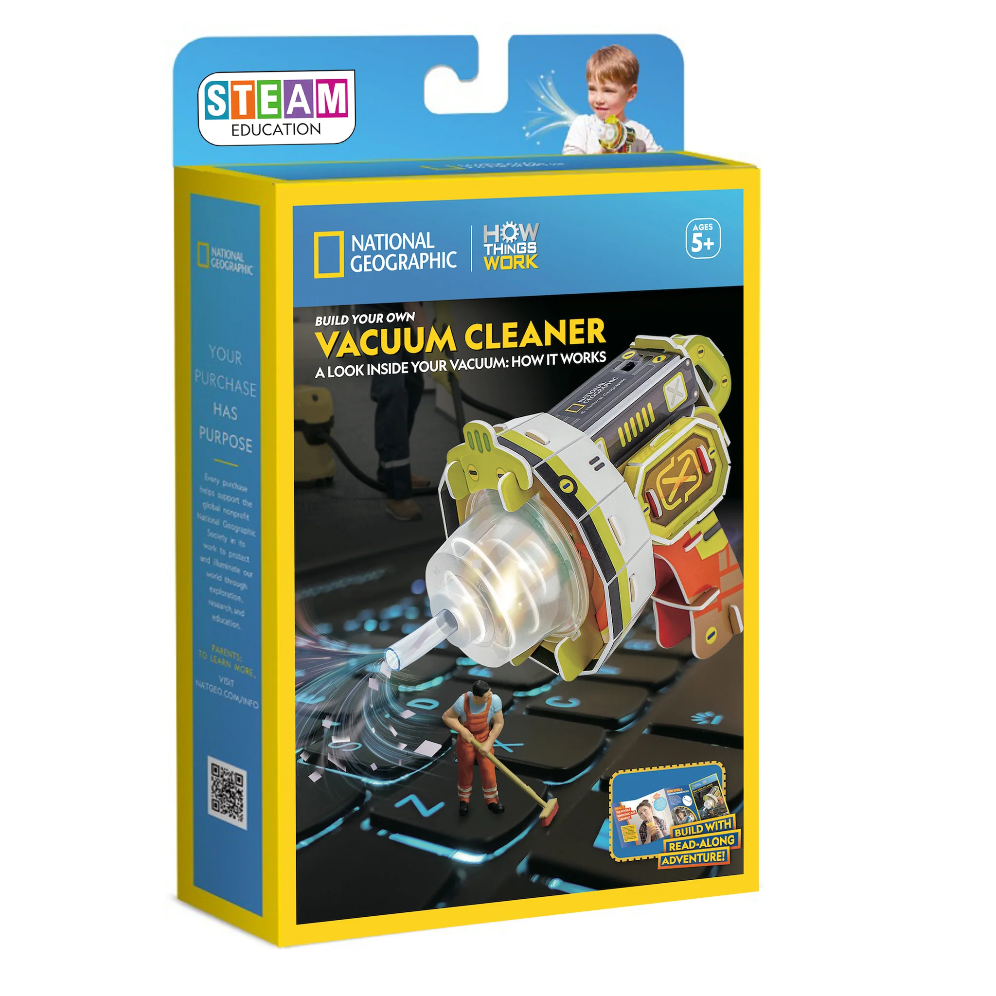 STEAM Education Kit Vacuum Cleaner - How Things Work