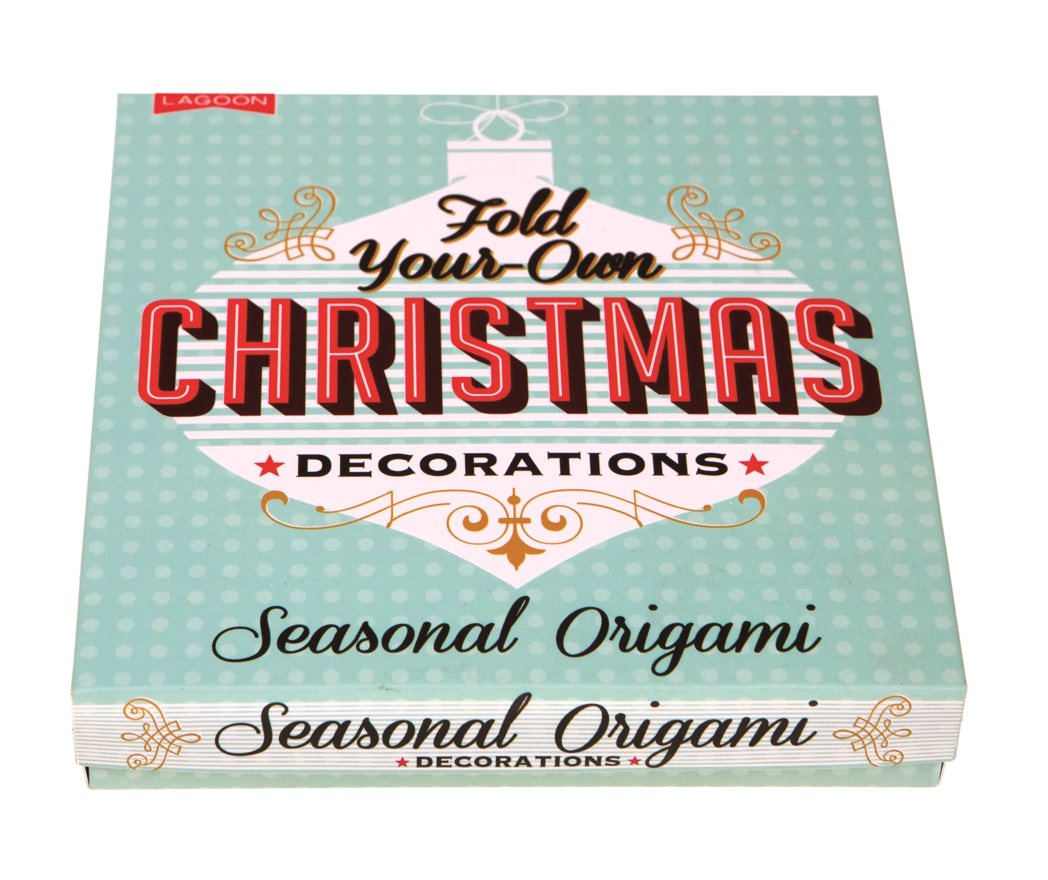 Lagoon Fold-Your-Own Christmas Origami Set