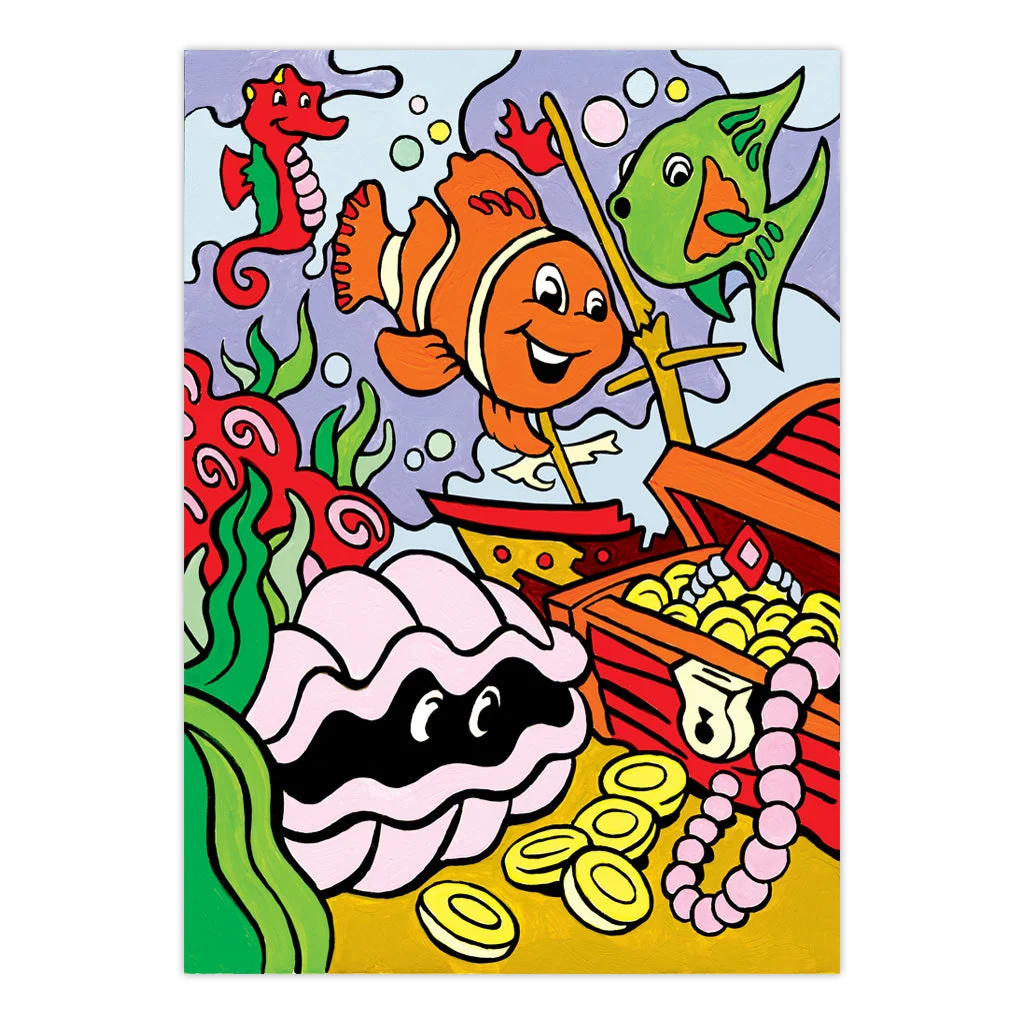 Royal & Langnickel My First Painting by Numbers Underwater Treasures - Image 2
