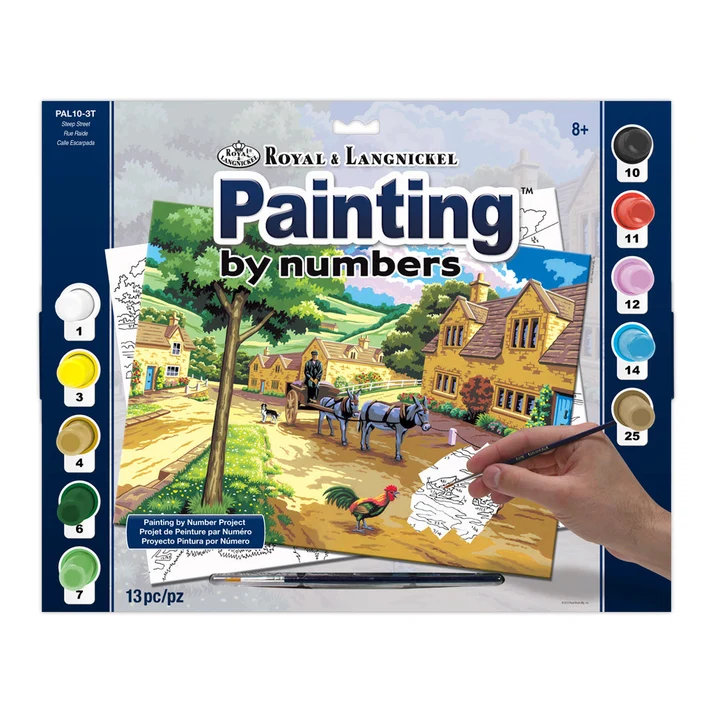 Royal & Langnickel Painting by Numbers Adult Steep Street