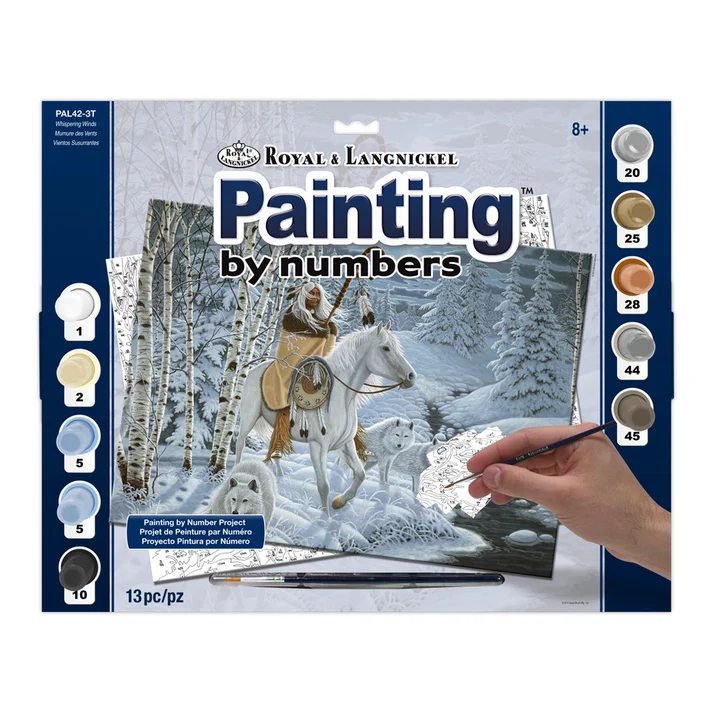 Royal & Langnickel Painting by Numbers Adult Whispering Winds