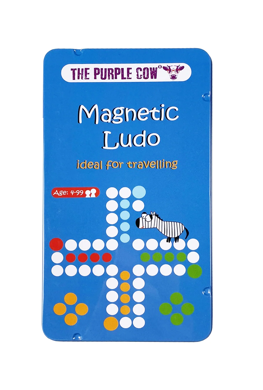 The Purple Cow Ludo Magnetic Travel Game