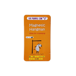 The Purple Cow Hangman Magnetic Travel Game