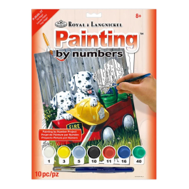 Royal & Langnickel Painting by Numbers Junior Small Fire Waggin’