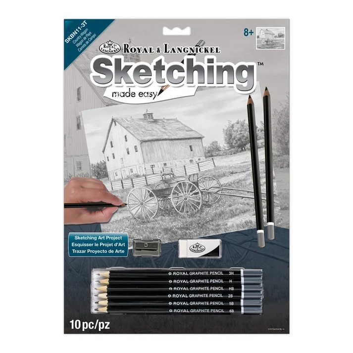 Royal & Langnickel Sketching Made Easy Country Wagon