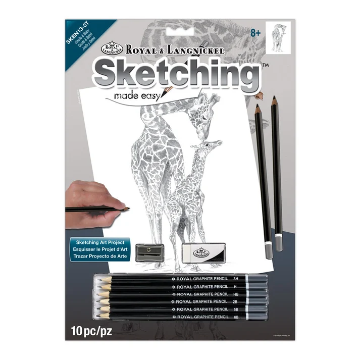 Royal & Langnickel Sketching Made Easy Giraffe & Baby
