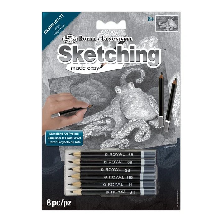 Royal & Langnickel Mini Sketching Made Easy Octopus