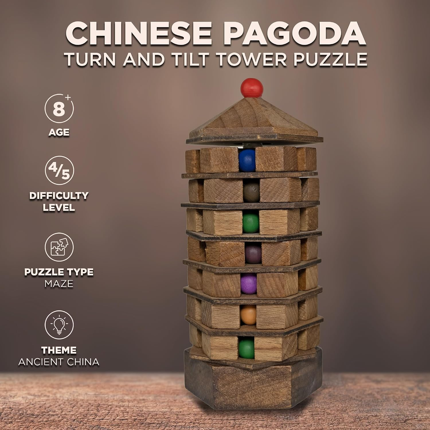 True Genius Chinese Pagoda - Image 3